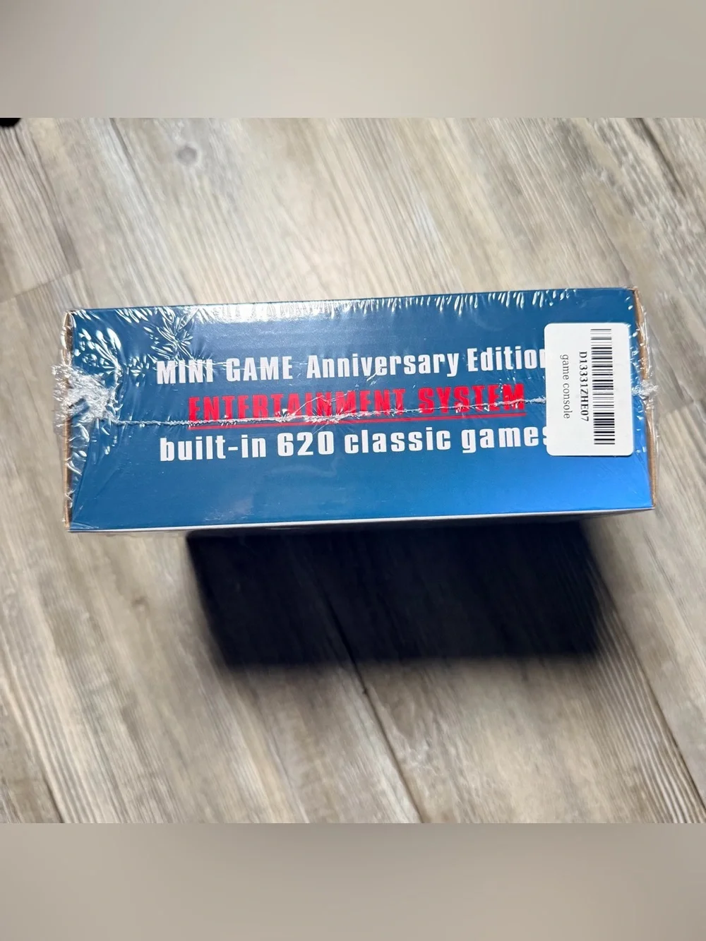 Nintendo Mini Game Console - Blue with Gray Controllers and Red Buttons